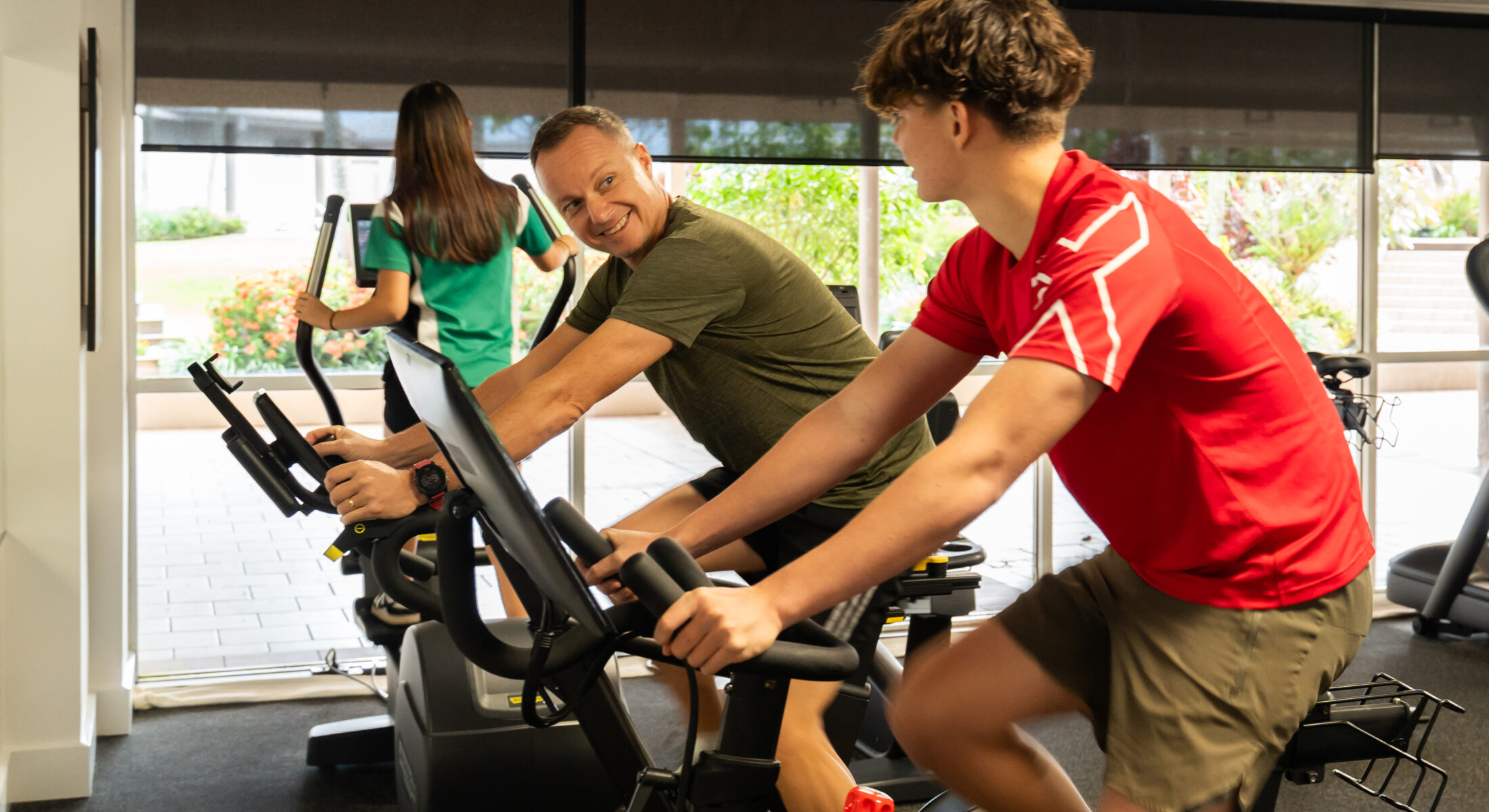 Bikes gym